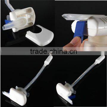 New White Magic Tap Electric Automatic Liquid Drink Beverage Dispenser Spill Proof Hand-Pressure Beverage Straw Party Supplies photo-4