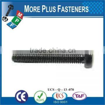 Made in Taiwan Black Nylon Combination Phillips Slotted Drive Polycarbonated Stainless Steel Binding Head Machine Screw photo-5