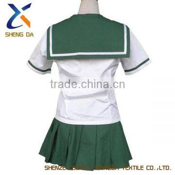New Design Middle School Girls Plaid Short Skirt photo-6