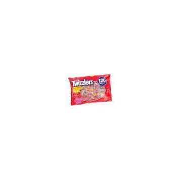 Colorful Plastic Snack Bags , Stand Up Pouches for Sweet Candy