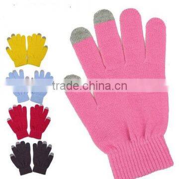 2016 Smartphone touch gloves finger touch screen gloves for touch phones