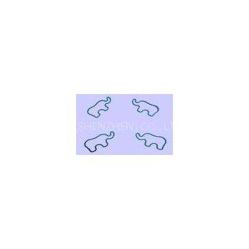 Durable Custom Printed Color Silicone Rubber Bands For Tieing Girl's Hair