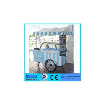 italian ice cream push carts/gelato dispaly bike for sale(CE)