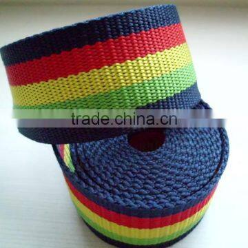 mixed color pp woven webbing