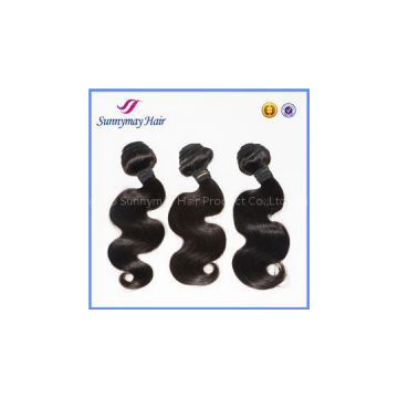 Qingdao Factory Price Brazilian Virgin 10-30 Inch Body Wave Human Hair Wefts