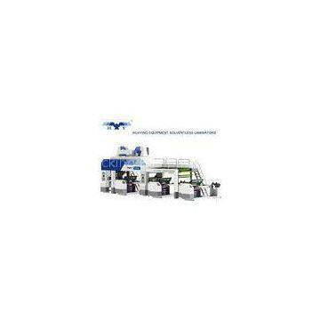 PLC System Control Solventless Laminating Machine , Solventless Laminator