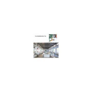 PVC fiber-reinforced hose production line