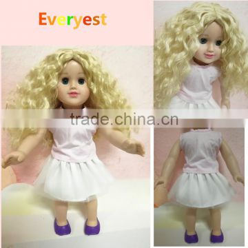 custom pretty 16''vinyl young real girl doll factory