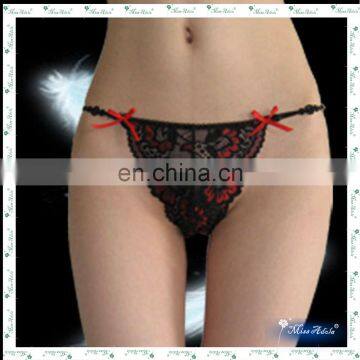 black lace lady sexy panty g-string briefs