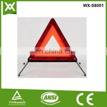 reflective Emergency safety equipment, traffic warning triangle