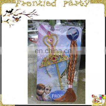 princess crown 4 piece set plastic princess crown FGHD-0135