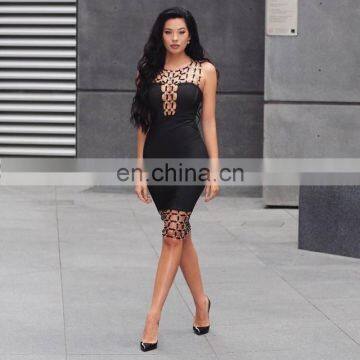 Hot Sale Wow Couture Bandage Dress Review Guangzhou Bandage Dress Bandage Dress Women photo-5