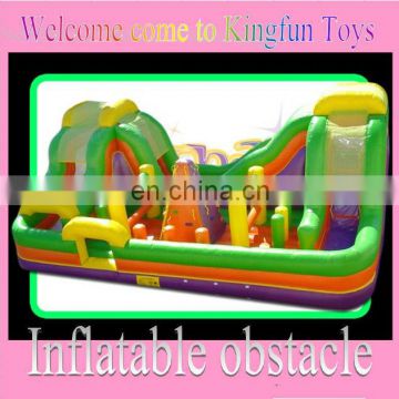 New design inflatable climbing wall obstacle games