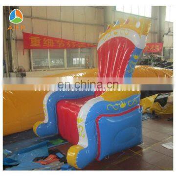 Big Size Inflatable Chair Seat, Inflatable King's Sitting Seat, King's Inflatable Chair photo-3