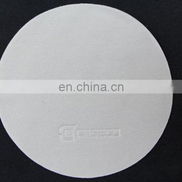 Round shape microfiber eyeglass cleaning cloths