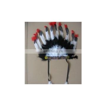 wholesale cheap indian feather headdress FW-0081