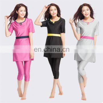 New arrival (OEM) lady muslim swimsuit/woman muslim swimwear in stock