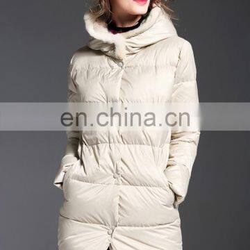 T-WJ512 China Women Clothes Factory Winter 2017 Guangzhou Down Jacket photo-2