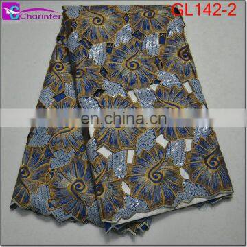 Organza Guipure Lace Fabric GL142 photo-2