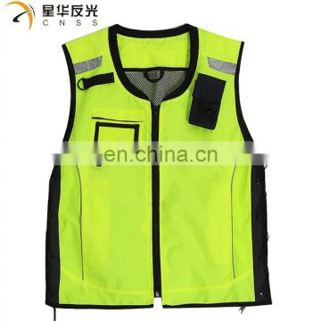 2017 polpular design of reflective safety straps vest