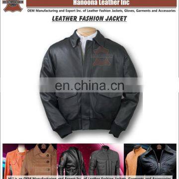 NEW!latest design Custom Size & Color dirty washed men leather jacket mens jacket leather