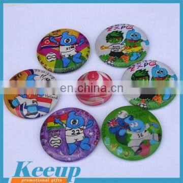 60mm,65mm,74mm,76mm advertising cartoon button badge clip safety pin