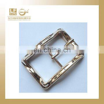 lestest wavy rectangular belt buckle for leather