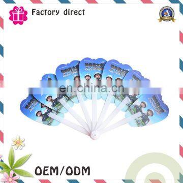 Cutsom Business Gifts Promotional Fan Manual Foldable Fan Plastic Hand Fan photo-4
