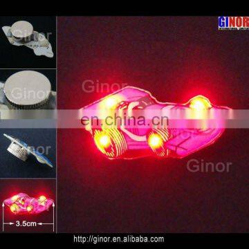 car shaped led light pin