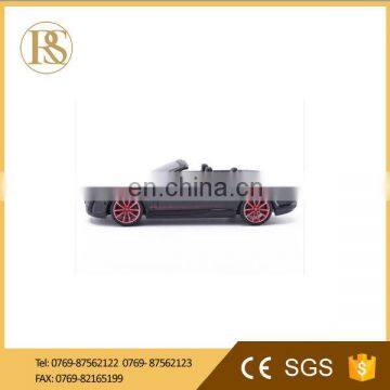 Quality Assurance Black Alloy Simulation Roadster Model Car For Collection