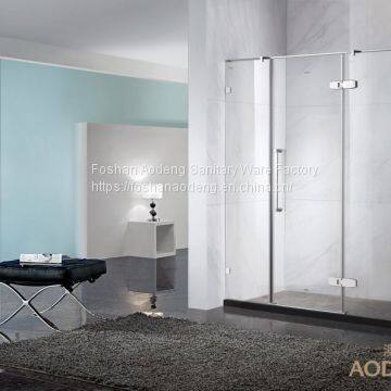 Simple Frameless Hinge Door Shower Screen