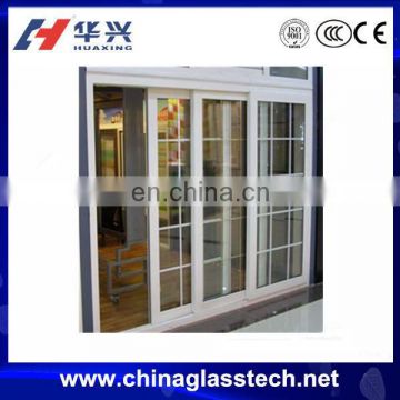 CE certificate pvc door sliding door grill design