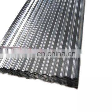 Color zinc 6mm corrugated galvanized corrugated roofing sheet GI roofing Steel sheet metal price for galvanized roofing sheet