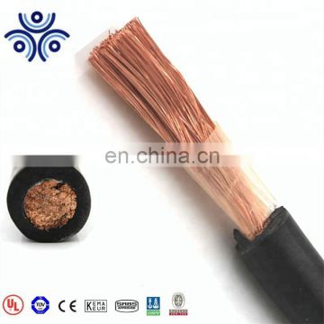 UL1276 flexible copper conductor welding cable 8 awg