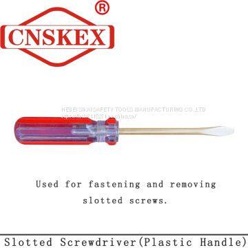 Non Sparking Slotted Screwdriver (Plastic Handle) photo-2