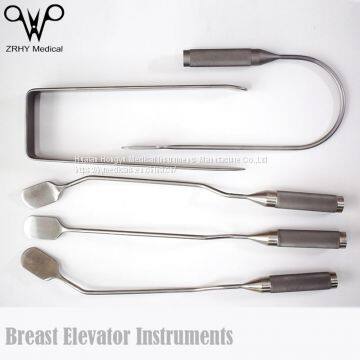 400MM Medical Reusable Stainless Steel Breast Elevator