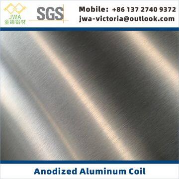 Factory Supplies 5052-H32 Brushed Anodized Aluminum Sheet for Metal Ceiling Materials, Anodized Aluminum Coil for Metal Building Materials, Curtain Wall Materials, Household Appliances Aluminum Shell Materials