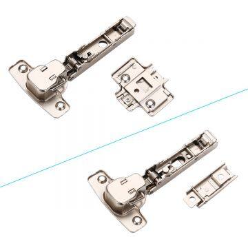 Filta Furniture Hardware NEW 35mm 4D Adjustable Soft Closing Clip On Cabinet Cupboard Frameless Door Hinge photo-3