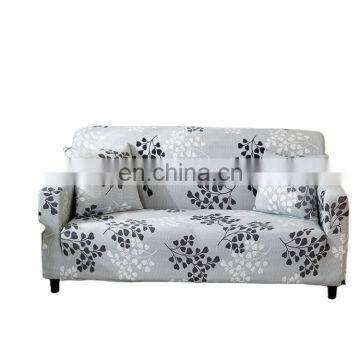 Factory Cheap Universal Sofa Cover Elastic Floral and Plain i Shape Sofa Cover photo-7