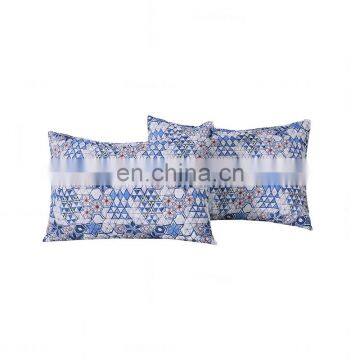 Printed Chinese Brake Herb 100%polyester Microfiber Fabric Quilted Bedspread Bedding Set photo-5