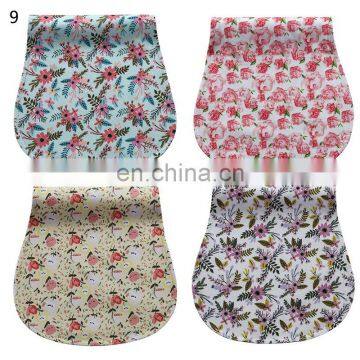 Amazon Hot Sales 3 Layers Soft Baby Burp 100% Cotton Burp Cloth photo-3