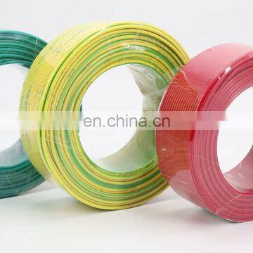 China Factory Direct Copper /Aluminum Electric Wire Roll 1.5mm Electrical Wiring Cable