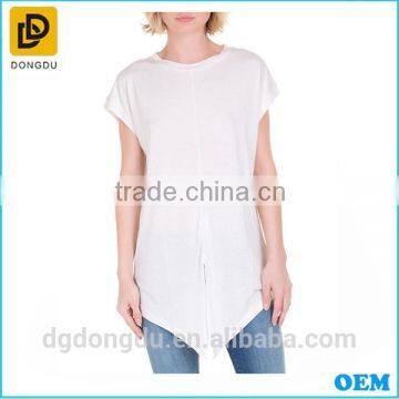 Clothing Manufacturer 2016 Custom Women Casual T shirt