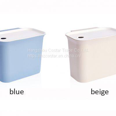 Cabinet Basket Wastebaskets, Multifuctional Hanging Trash Can Waste Bins Garbage Containers photo-4