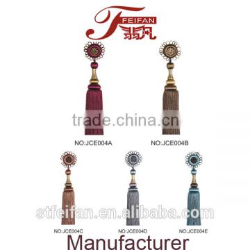 JCE004ABCDE tassels for curtains decorative wall hooks