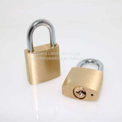Hot sale good quality safety 20-70mm heavy duty brass padlock