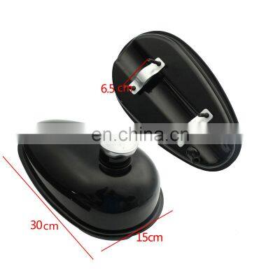 Universal Black Motorized Bicycle 3L Fuel Gas Tank Cap For 80cc 60cc 66cc 49cc Engine