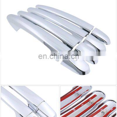 for Mazda CX-5 CX5 2017 2018 2019 Luxurious Chrome Door Handle Cover Trim Catch Cap Bowl Car Stickers Accessories Garnish ABS