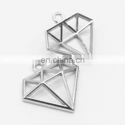 High Quality Zinc Alloy Metal Making Accessories Metal Circular Hollow Pendant Jewelry photo-3
