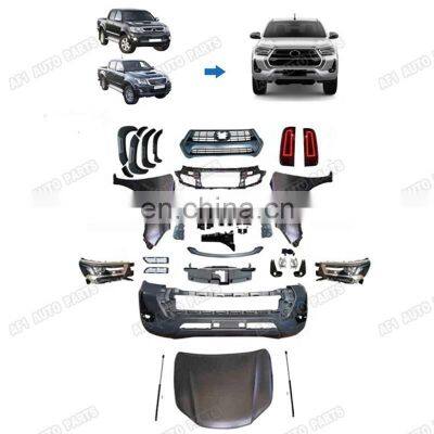 Hot Sale Car Front Upgrade Body Kit  For Vigo 05-12 Convert to Revo 2021